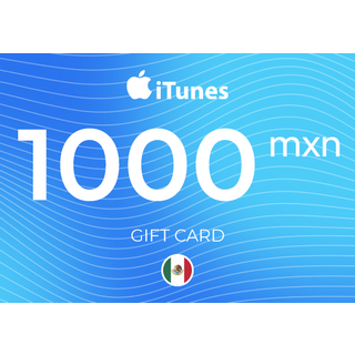 Apple iTunes Gift Card 1000 MXN Key - MEXICO