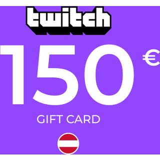 Twitch Gift Card 150 EUR Key - AUSTRIA