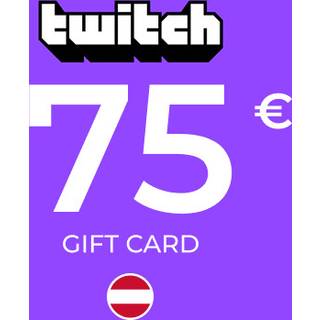 Twitch Gift Card 75 EUR Key - AUSTRIA