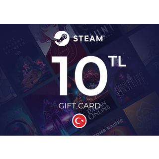 Steam Wallet Gift Card 10 TRY Key - TURKEY