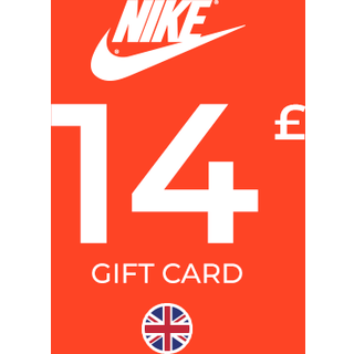 Nike Store Gift Card 14 GBP Key - UNITED KINGDOM