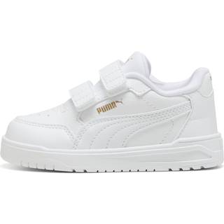 PUMA Shuffle Downtown Sneakers Toddlers, Shoes, White/Gold, 27