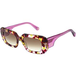 Christian Lacroix CL5129 718 51 Solbriller Kvinder Rød - Pattern Purple Red - 51mm