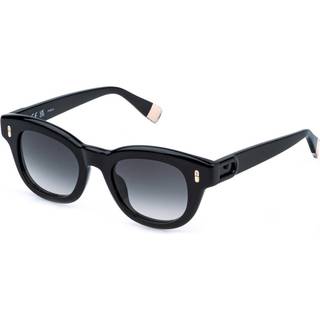 Furla SFU986 0700 48 Solbriller Mænd Black - Shiny Black - 48mm