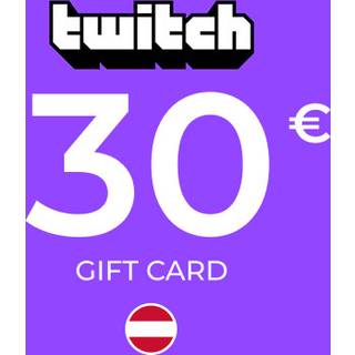 Twitch Gift Card 30 EUR Key - AUSTRIA