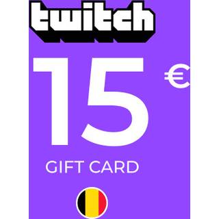 Twitch Gift Card 15 EUR Key - BELGIUM