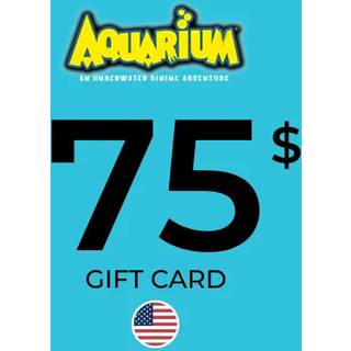 Aquarium Gift Card 75 USD Key - UNITED STATES