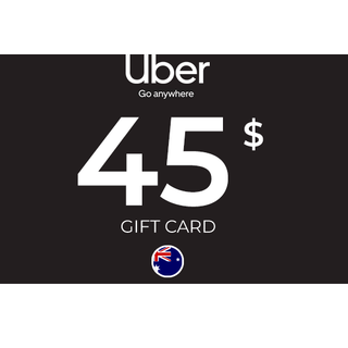 Uber Gift Card 45 AUD Key - AUSTRALIA