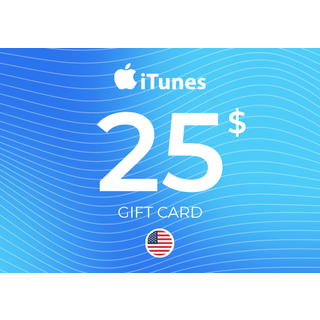 Apple iTunes Gift Card 25 USD Key - UNITED STATES