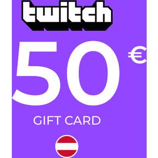 Twitch Gift Card 50 EUR Key - AUSTRIA