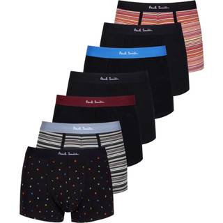Paul Smith Trunk 7 Pack Signature Underwear in Multicolour - L