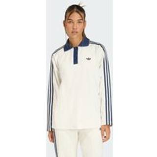 ADIDAS ORIGINALS LANGÆRMET VINTERFODBOLDTRØJE - Off White