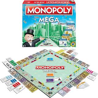 Monopol Mega -udgaven af ??at vinde Moves Games USA En større og hurtigere version af Monopol med hastigheden Die for 2 til 8 spillere i alderen