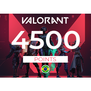 VALORANT Gift Card - 4500 Valorant Points Key - BRAZIL