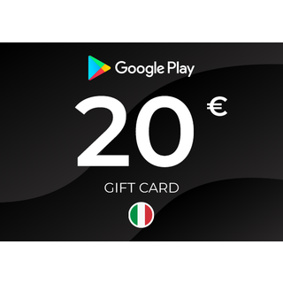 Google Play Gift Card 20 EUR Key - ITALY