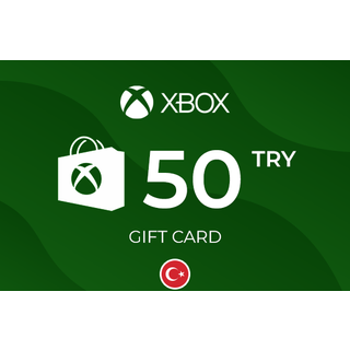 Xbox Live Gift Card 50 TRY Xbox Live Key - TURKEY