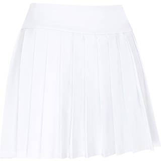 Callaway Plisseret nederdel, hvid