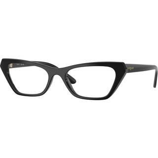 VOGUE EYEWEAR Kvinde VO5670 W44 Optiske stel Nylon Sort Transparent Cat Eye Normal