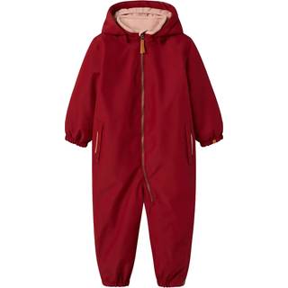 Lil' Atelier Flyverdragt Red Dahlia Med Fleecefor - Str. 2y 92cm