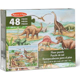 melissa & doug 48pc dino floor puslespil (På lager i butik)