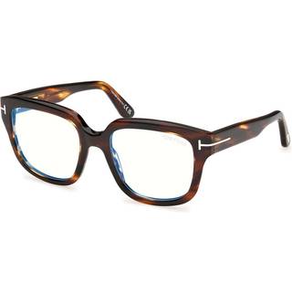 Tom Ford FT6094-B 055 Blue-Light Block 54 Briller Kvinder Tortoiseshell - Striped Dark Tortoise - 54mm
