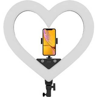 19 3200-7000K hjerteformet dæmpbar lysring til fotografering