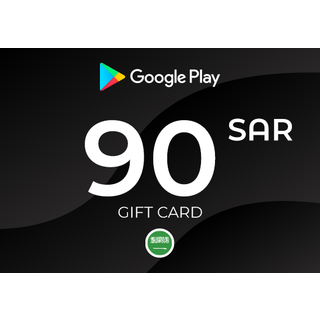Google Play Gift Card 90 SAR Key - SAUDI ARABIA