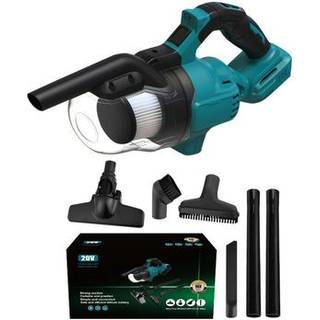 Trådløs håndholdt støvsuger med HEPA-filter, LED-lys - 9.4Kpa - Grøn