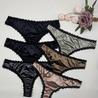 TEMU 6pcs Oil- Contrast Lace Quick-dry Comfortable Women's Panties