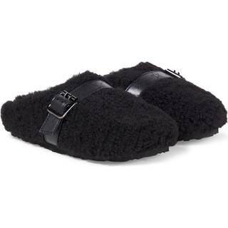 Stella McCartney Kids Faux shearling mules - black - EU 31