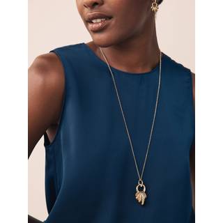 Next Halskæde med stablet hoop-vedhæng