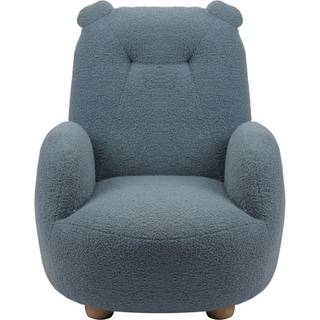 Gyngestol til børn – Rocky i bouclé, blå