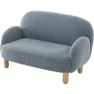 Gyngestol til børn – Rocky i bouclé, blå