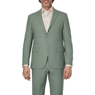 HECHTER PARIS Herren Sakko grün meliert