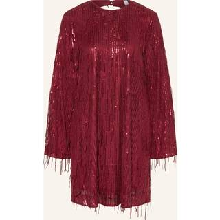 Yaslantra Ls Sequin Fringe Dress