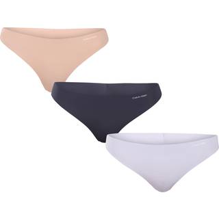 3 Pack Thongs - Invisibles - Multi - L