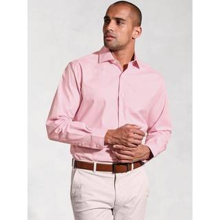 Brook Taverner Brook Taverner Sildebensmønster Stretch bomuldsskjorte - EU 44 Almindelig