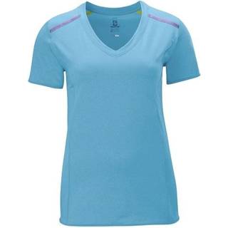 Salomon Park T-shirt Dame Str. L - Let, Svedtransporterende & UV50 Beskyttelse