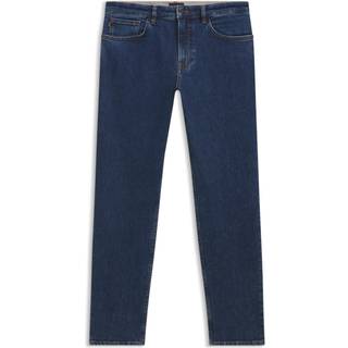 Maine-jeans med regular fit i blå denim med stræk