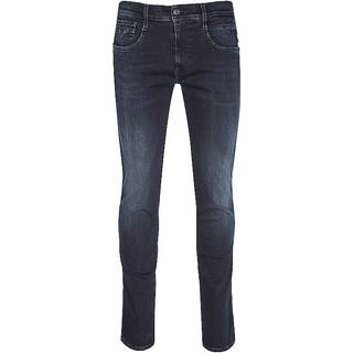 Replay Anbass Hyperflex Dust Jeans Blue Black