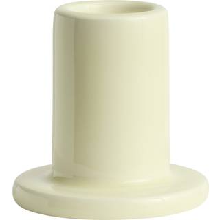 Hay Tube Lysestage S - Fyrfadsstager Lertøj Lime white - AB540-A601-AO63