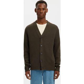Relaxed Fit Uldblanding Cardigan