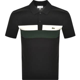 Lacoste Colour Block Polo T Shirt Black