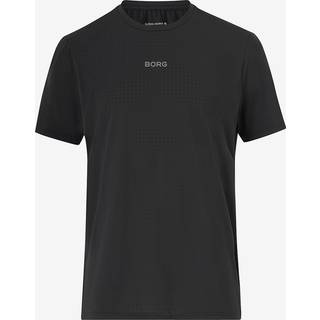 BORG PERFORMANCE PERFORATED T-SHIRT, GRANITE GRAY