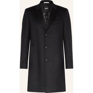 Slim fit frakke i uld og kashmir