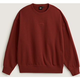 Vans - Style 76 Crew Sweatshirt, Man, Burgundy, Size: S - Burgundy - S