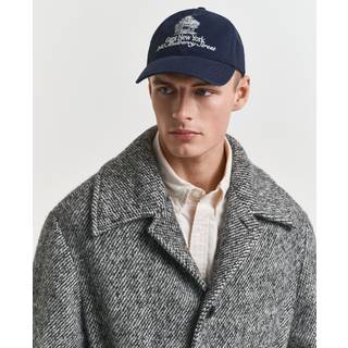 GANT Herre Cap i vasket twill (ONE SIZE) Blå