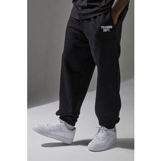 Mens Black Training Dept Oversized Jogger