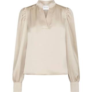 Neo Noir - Rosslyn Heavy Sateen Blouse 163769 - 720 - Champagne