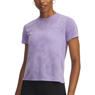 Under Armour Launch Jacquard Running Shirt Women - Transparent, Size S - transparent